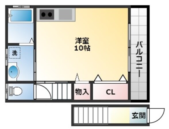 CSガーデン羽曳野の物件間取画像